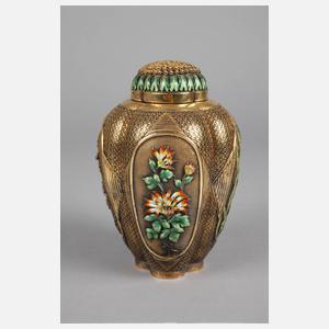 China feine Silberdose