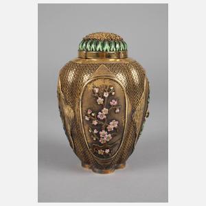 China feine Silberdose