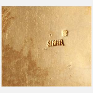 China feine Silberdose