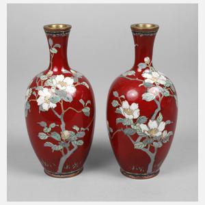 Paar Vasen Cloisonné