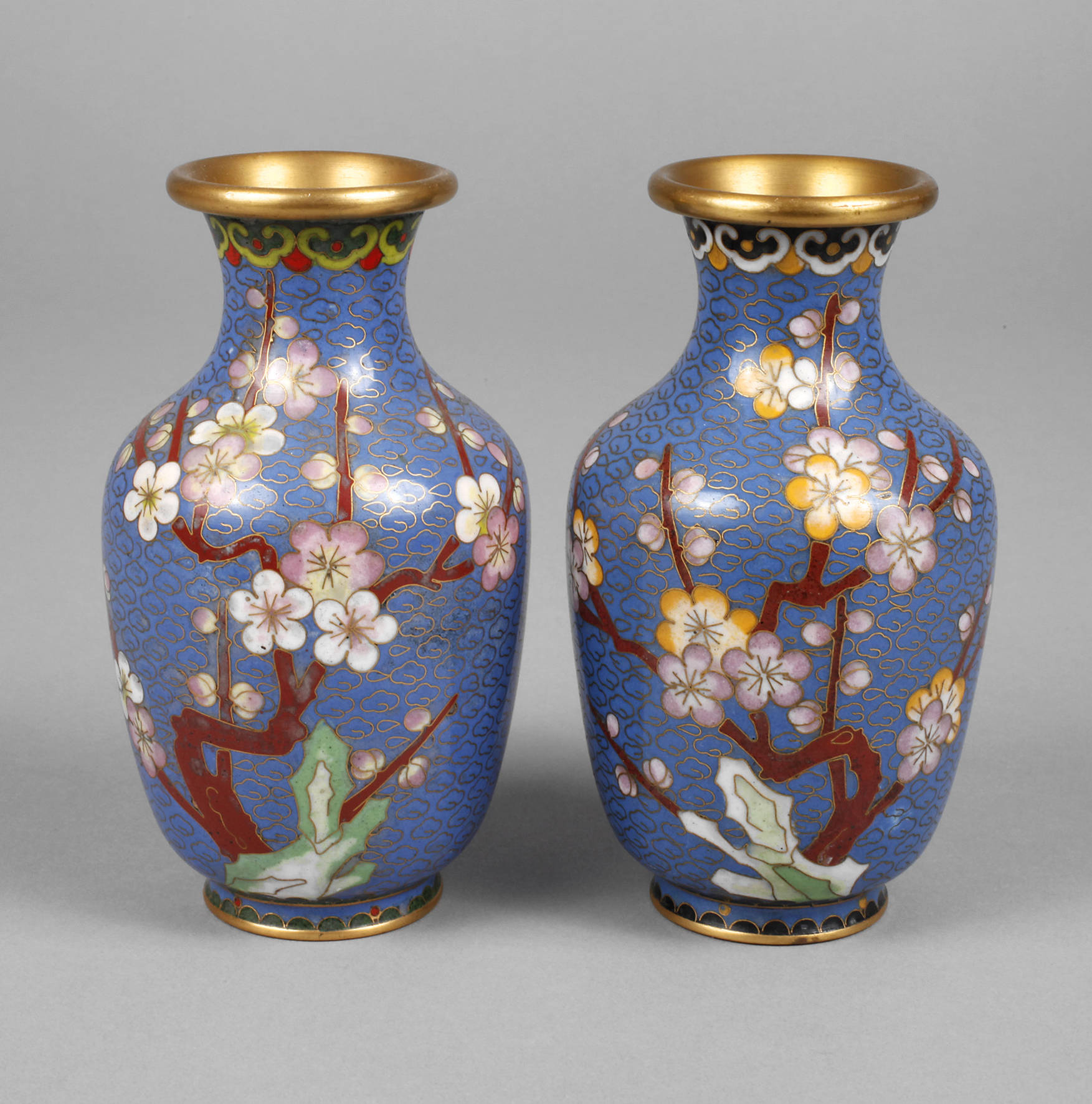 Paar Vasen Cloisonné