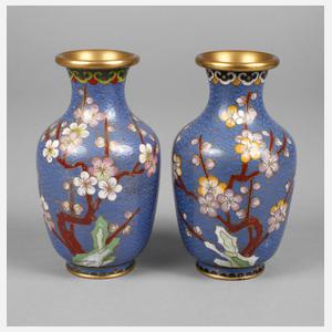 Paar Vasen Cloisonné