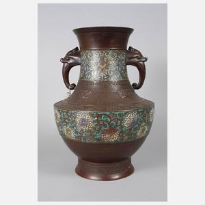 Paar Vasen Cloisonné