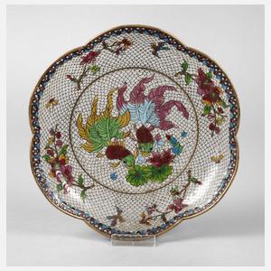 Zierschale Fensteremail