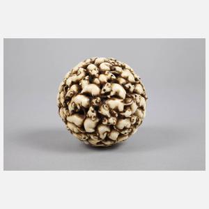 Kunstkammerobjekt Elfenbein