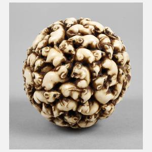 Kunstkammerobjekt Elfenbein