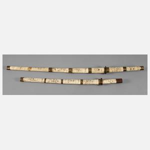 Zwei japanische Kurzschwerter