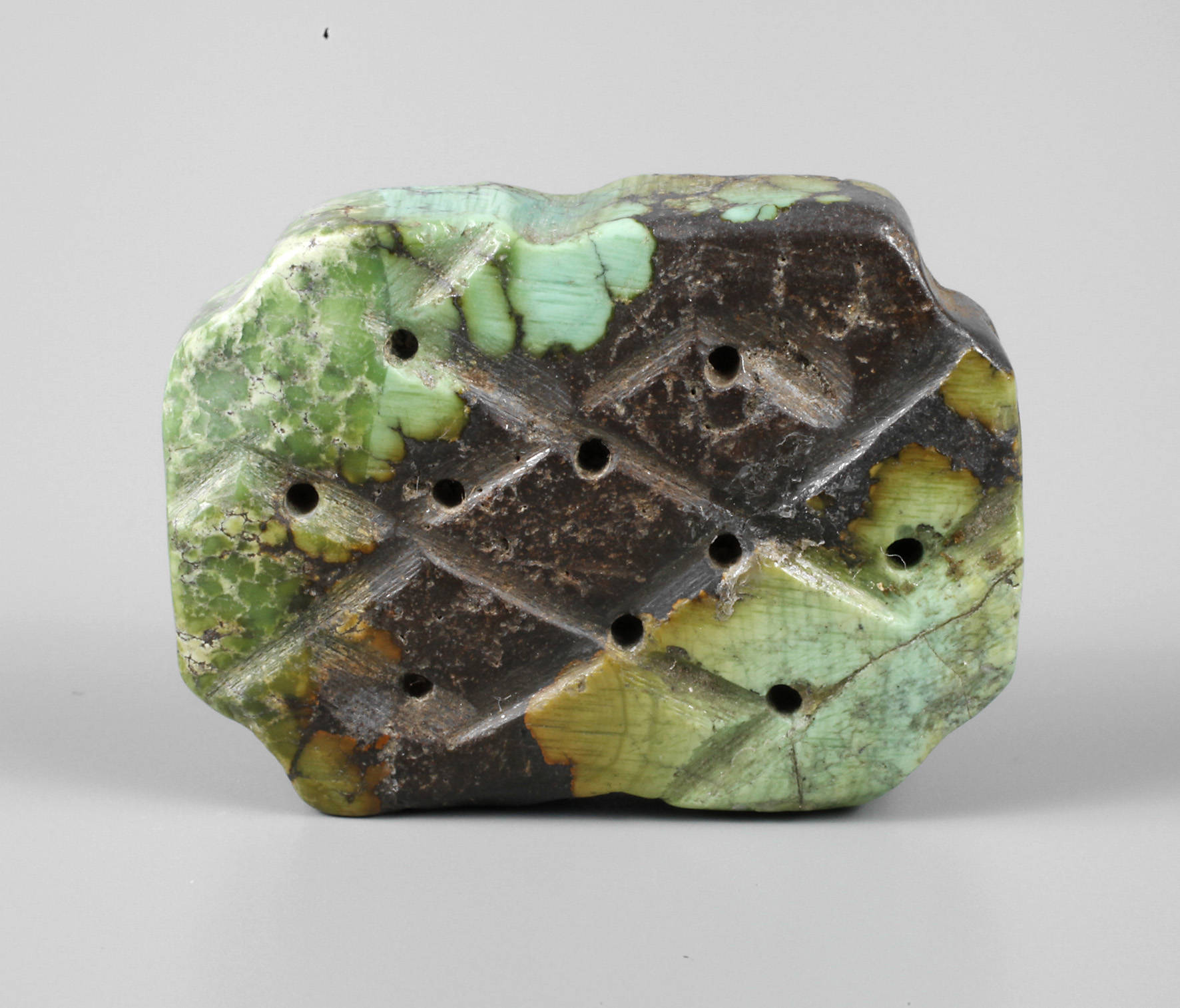 Beschnitzter Türkis