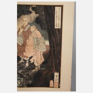 Japanischer Farbholzschnitt