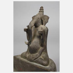 Bronzeplastik Ganesha