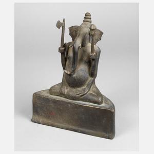 Bronzeplastik Ganesha