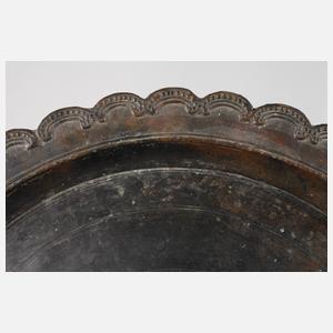 Großer Tafelaufsatz Bronze