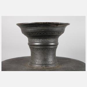 Großer Tafelaufsatz Bronze