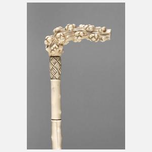 Feiner Stock Elfenbein