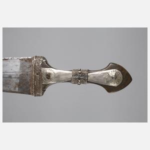 Silbermontierte Wahabiten-Djamba