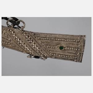 Silbermontierte Wahabiten-Djamba