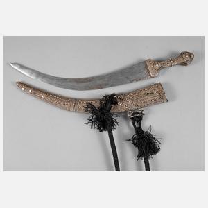 Silbermontierte Wahabiten-Djamba