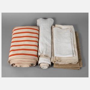 Konvolut Meterware Bauernleinen