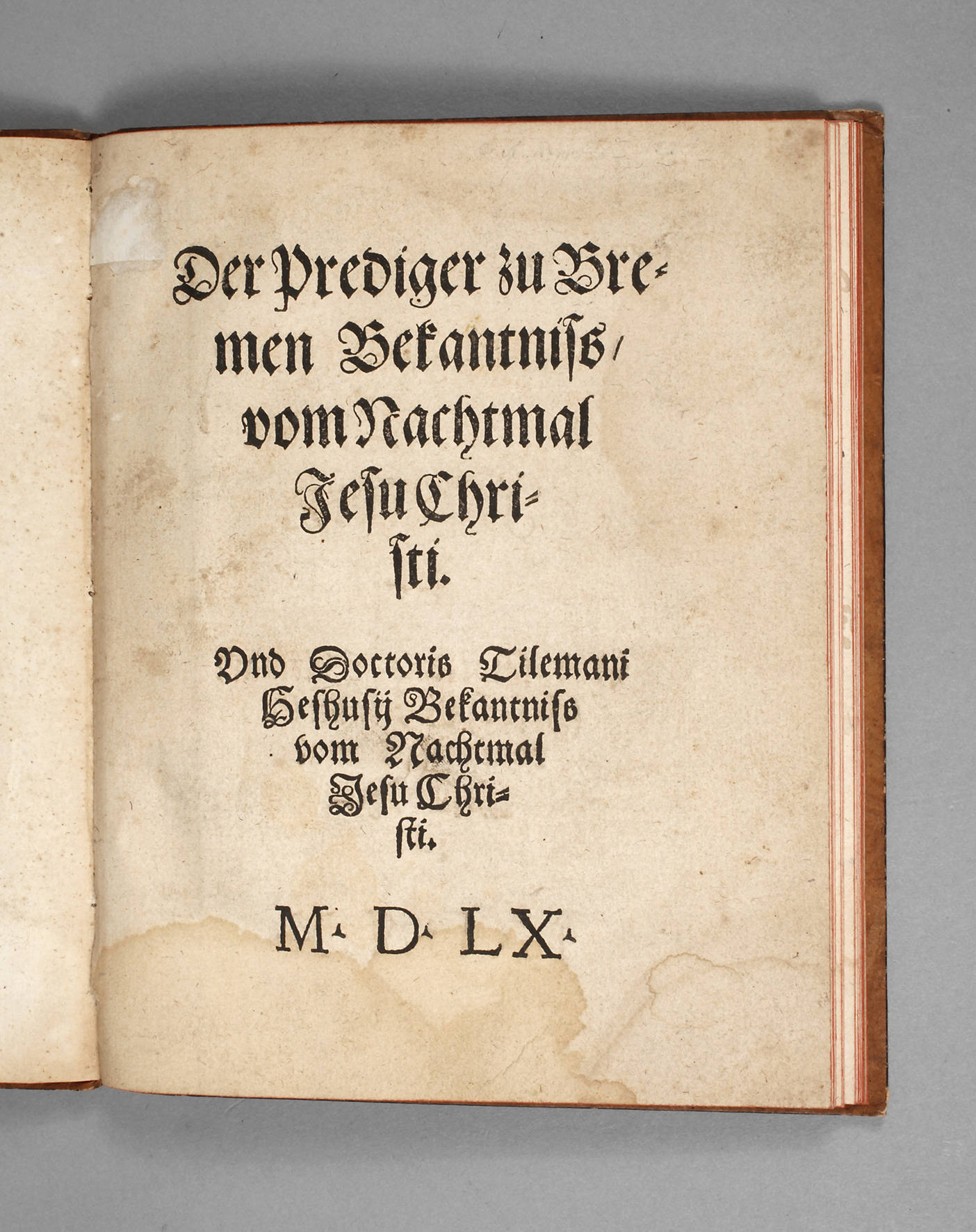 Tilemanns Predigtenbüchlein 1560