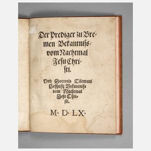 Tilemanns Predigtenbüchlein 1560