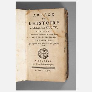 Claude Fleury's Kirchengeschichte 1754
