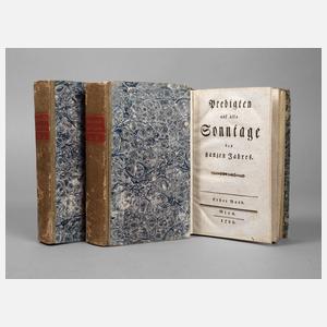 Predigtenbuch um 1795