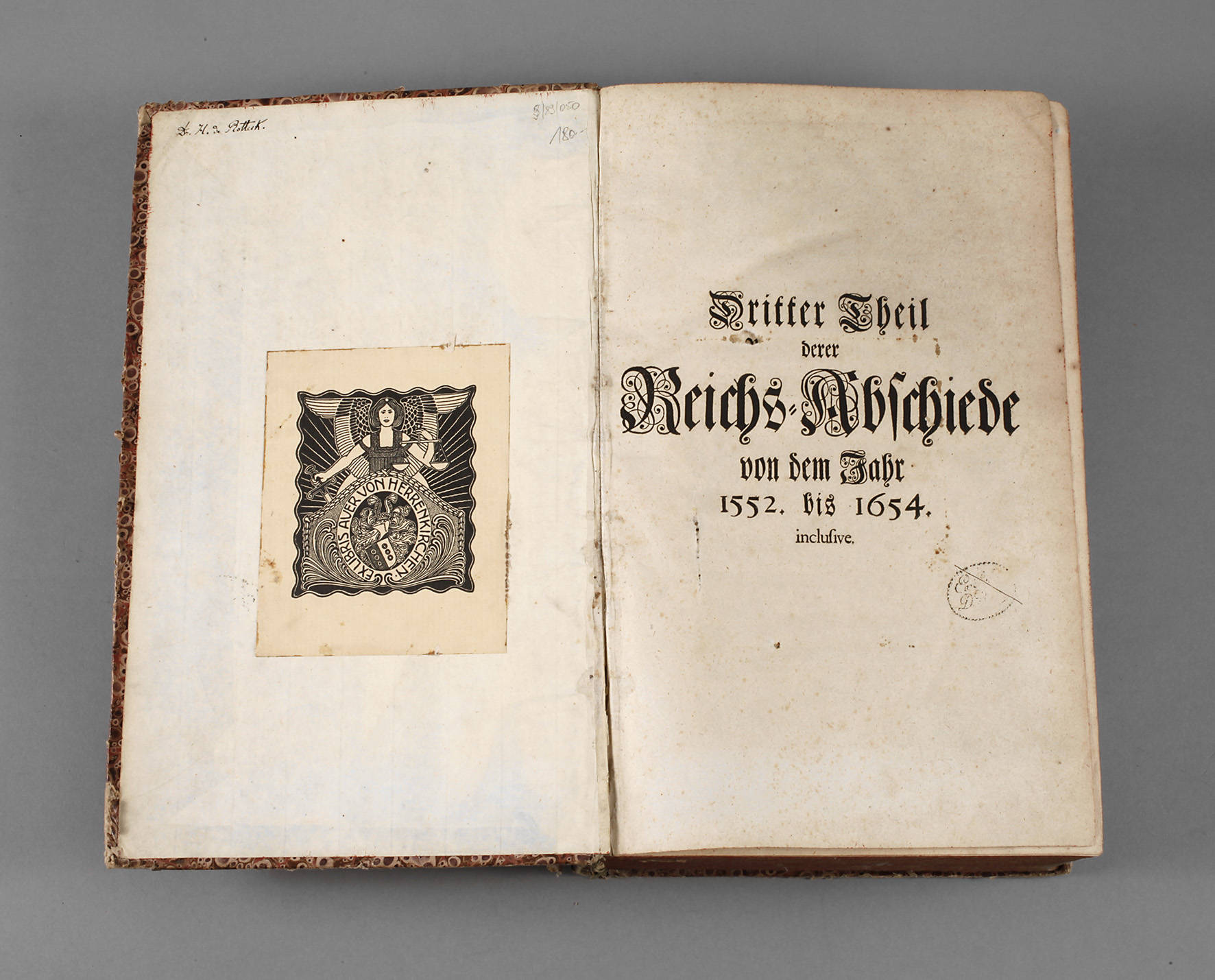 Senckenberg/Schmauß Gesetzessammlung 1747