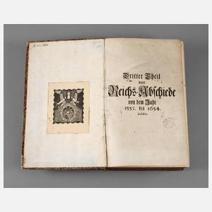 Senckenberg/Schmauß Gesetzessammlung 1747