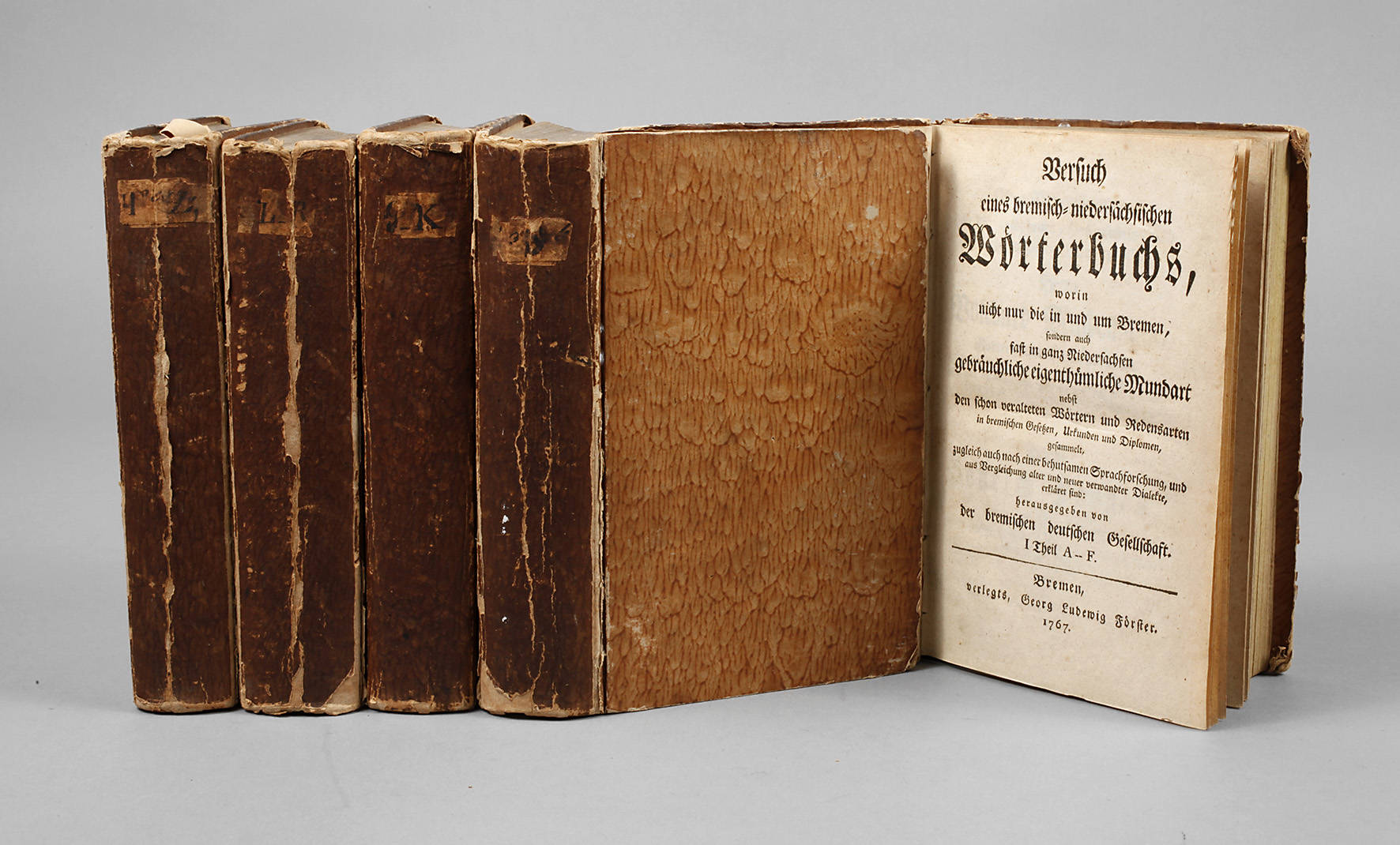 Mundart-Wörterbuch um 1770