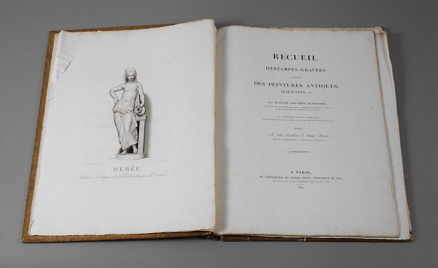 Desnoyrers Kupferstichsammlung 1821