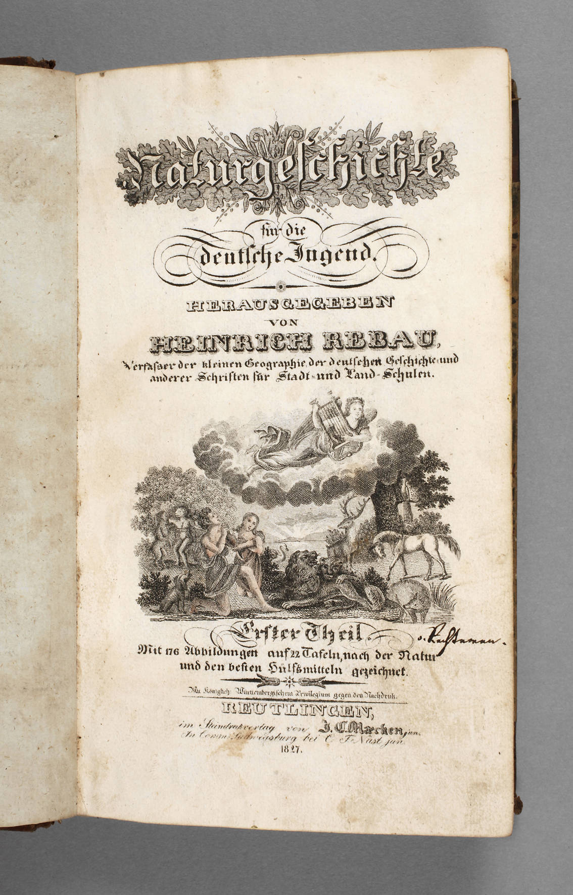 Schulbuch 1827