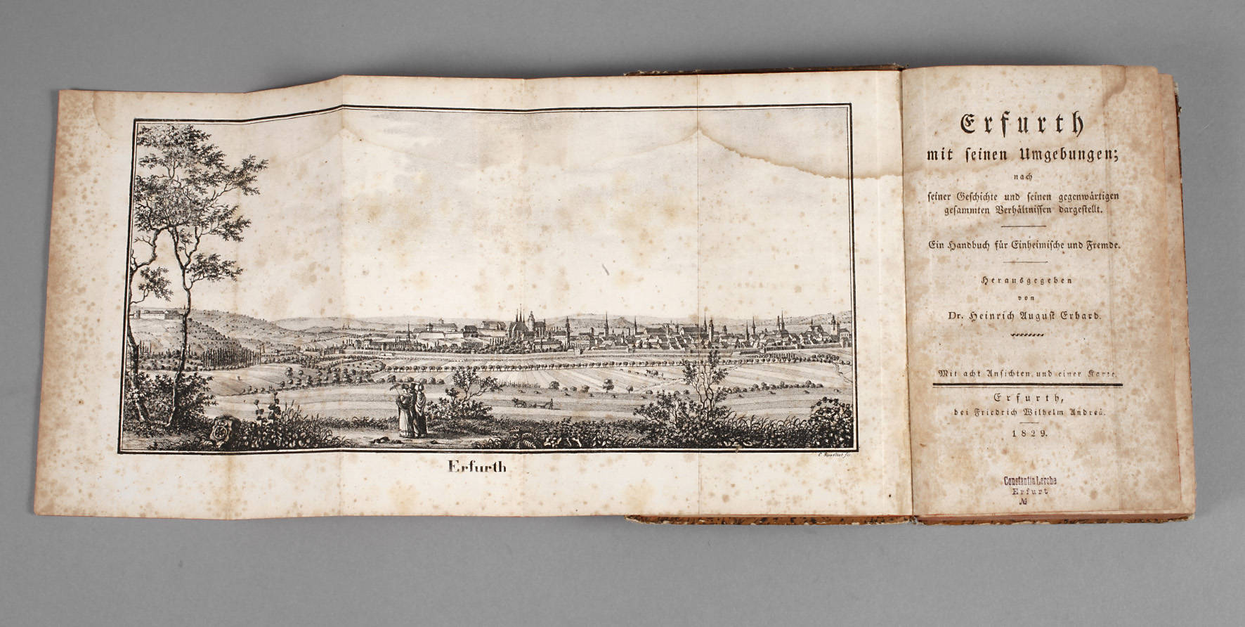 Erhards Handbuch Erfurt 1829