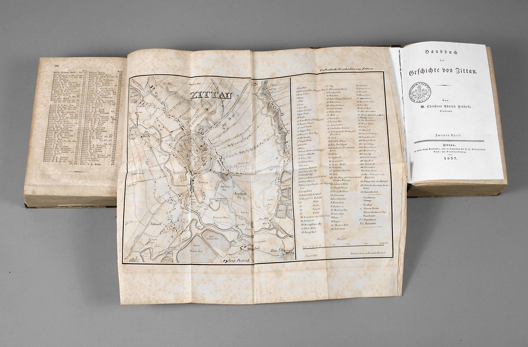 Peschecks Beschreibung Zittau 1834/37
