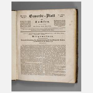 Gewerbe-Blatt für Sachsen 1838