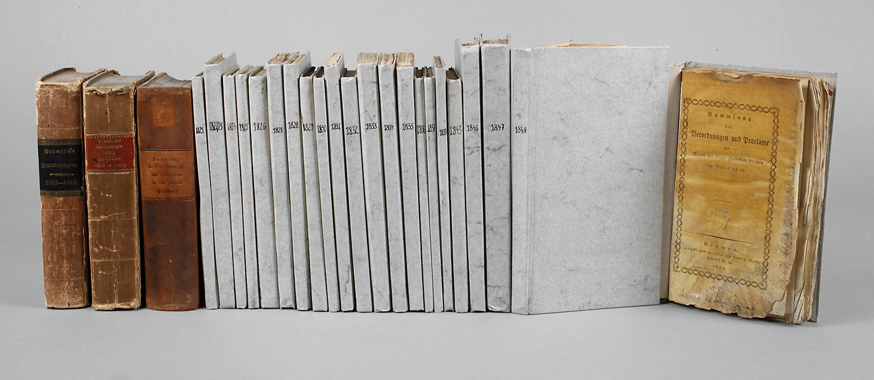 Sammlung Bremer Verordnungen 1814–1848