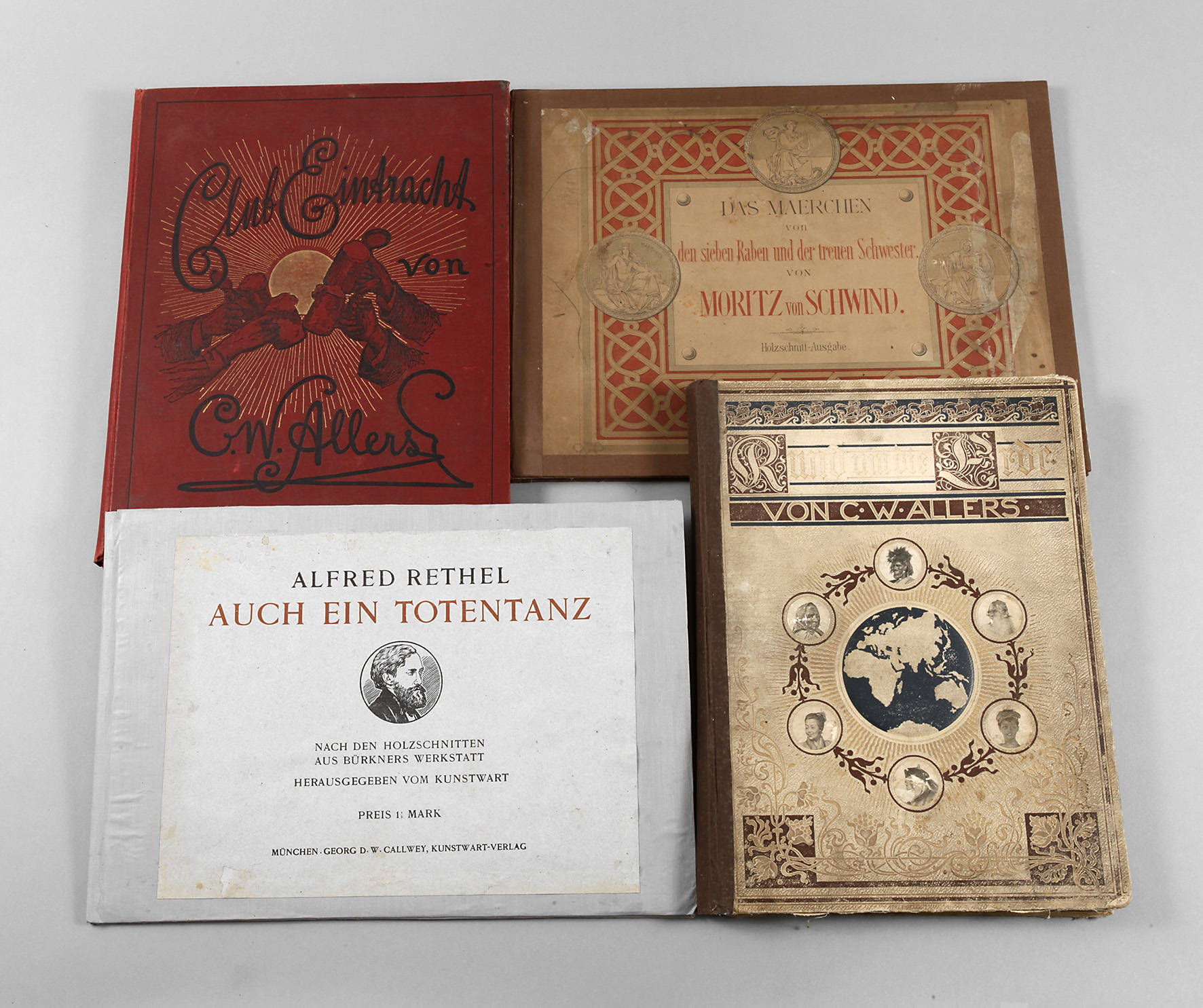 Konvolut Prachtbände und Kunstmappen