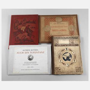 Konvolut Prachtbände und Kunstmappen