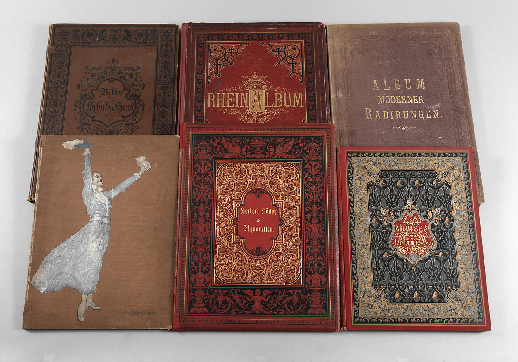 Konvolut Prachtbände und Kunstmappen