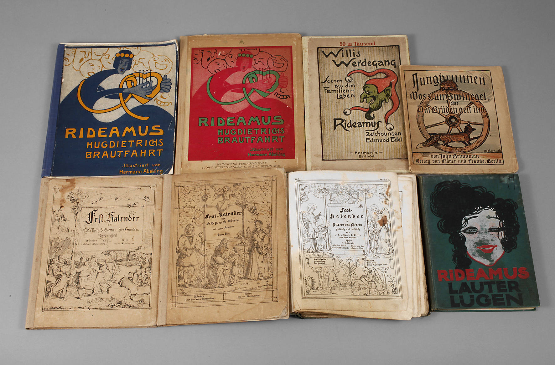 Konvolut humoristische Bücher