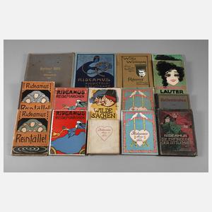 Sammlung Rideamus Gedichtbände