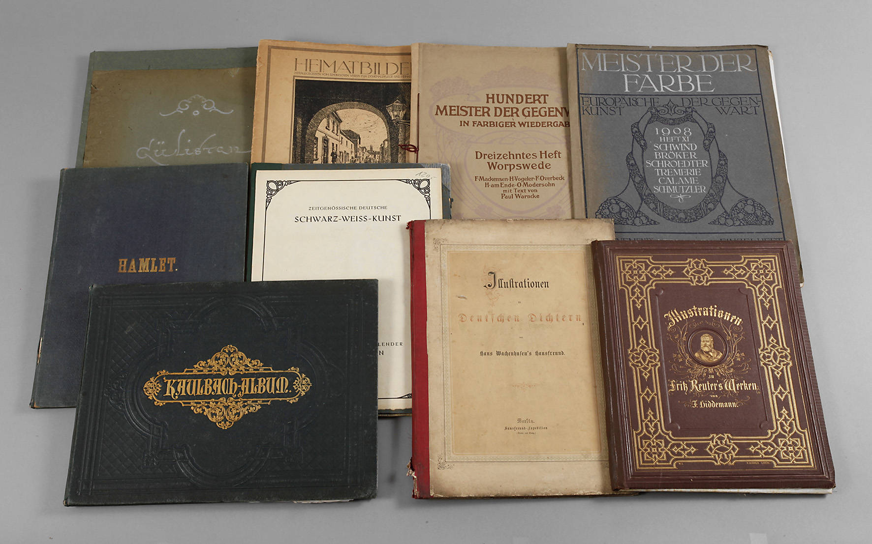 Konvolut illustrierte Belletristik
