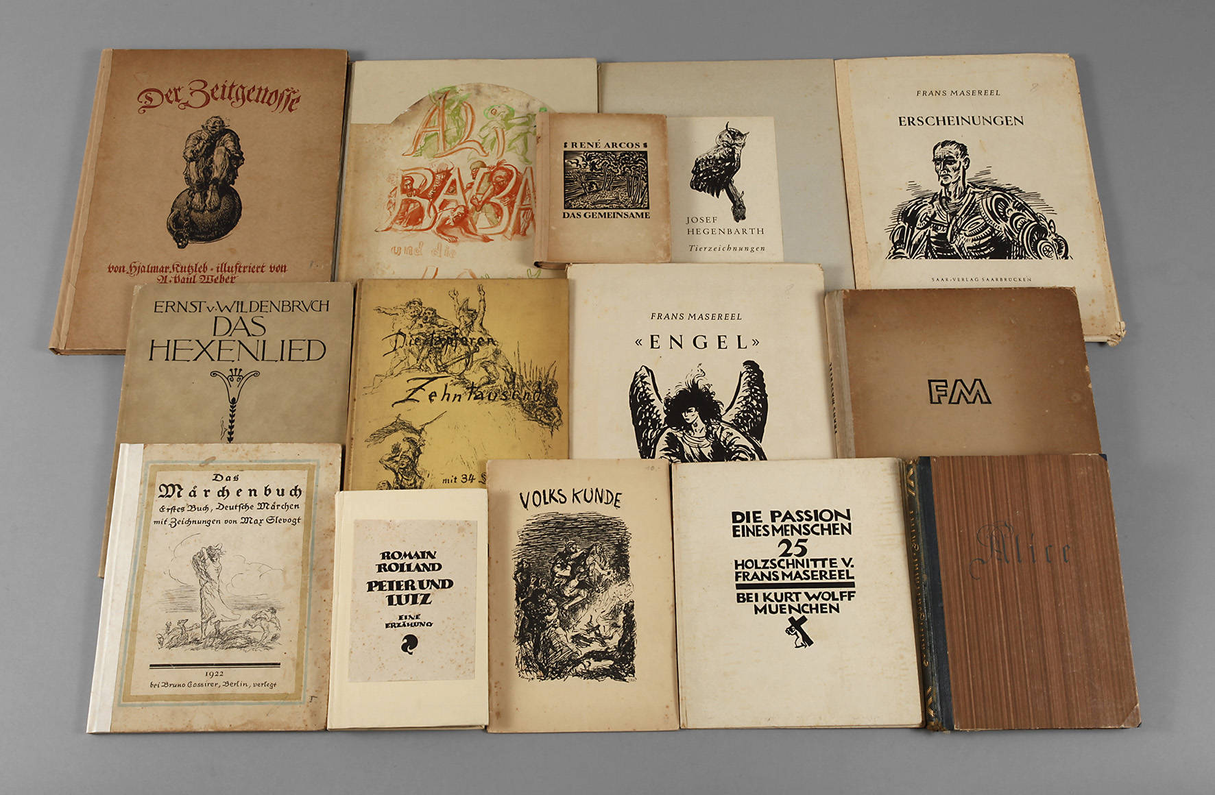 Konvolut illustrierte Bücher