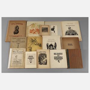 Konvolut illustrierte Bücher