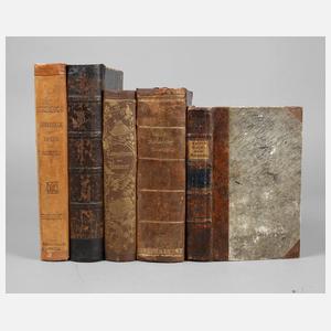 Konvolut Fachliteratur Naturlehre