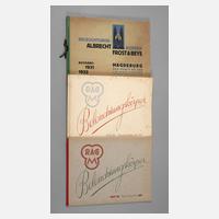 Drei Firmenkataloge Lampen111