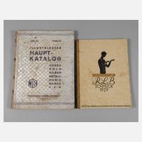 Zwei Firmenkataloge Uhren/Schmuck111