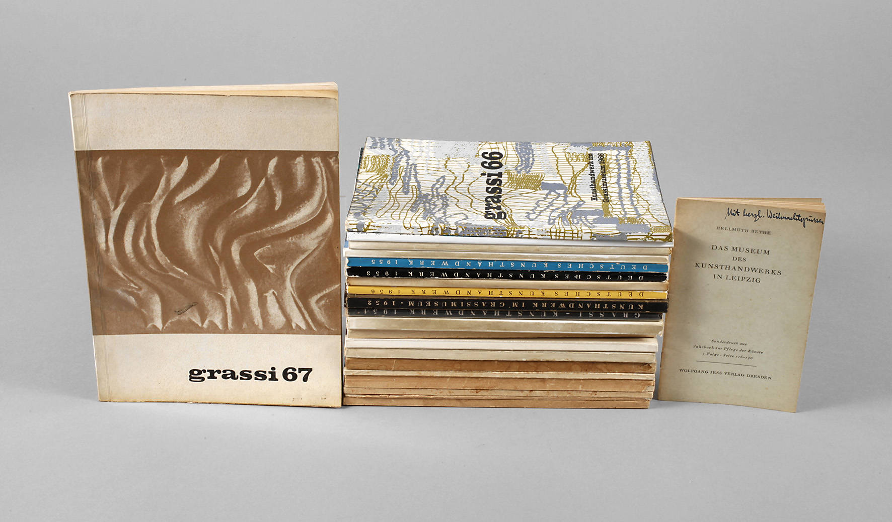 Konvolut Publikationen Grassimuseum Leipzig