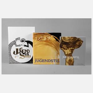 Konvolut Fachliteratur Jugendstil