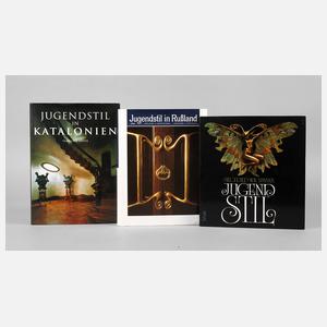 Konvolut Fachliteratur Jugendstil