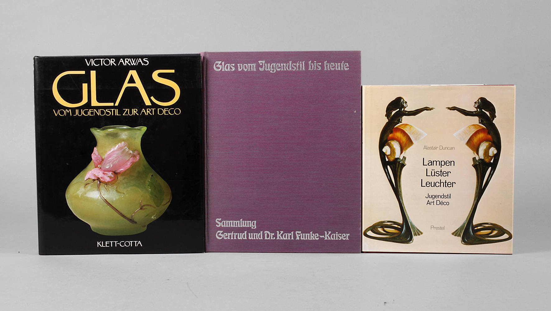 Konvolut Fachliteratur Glas
